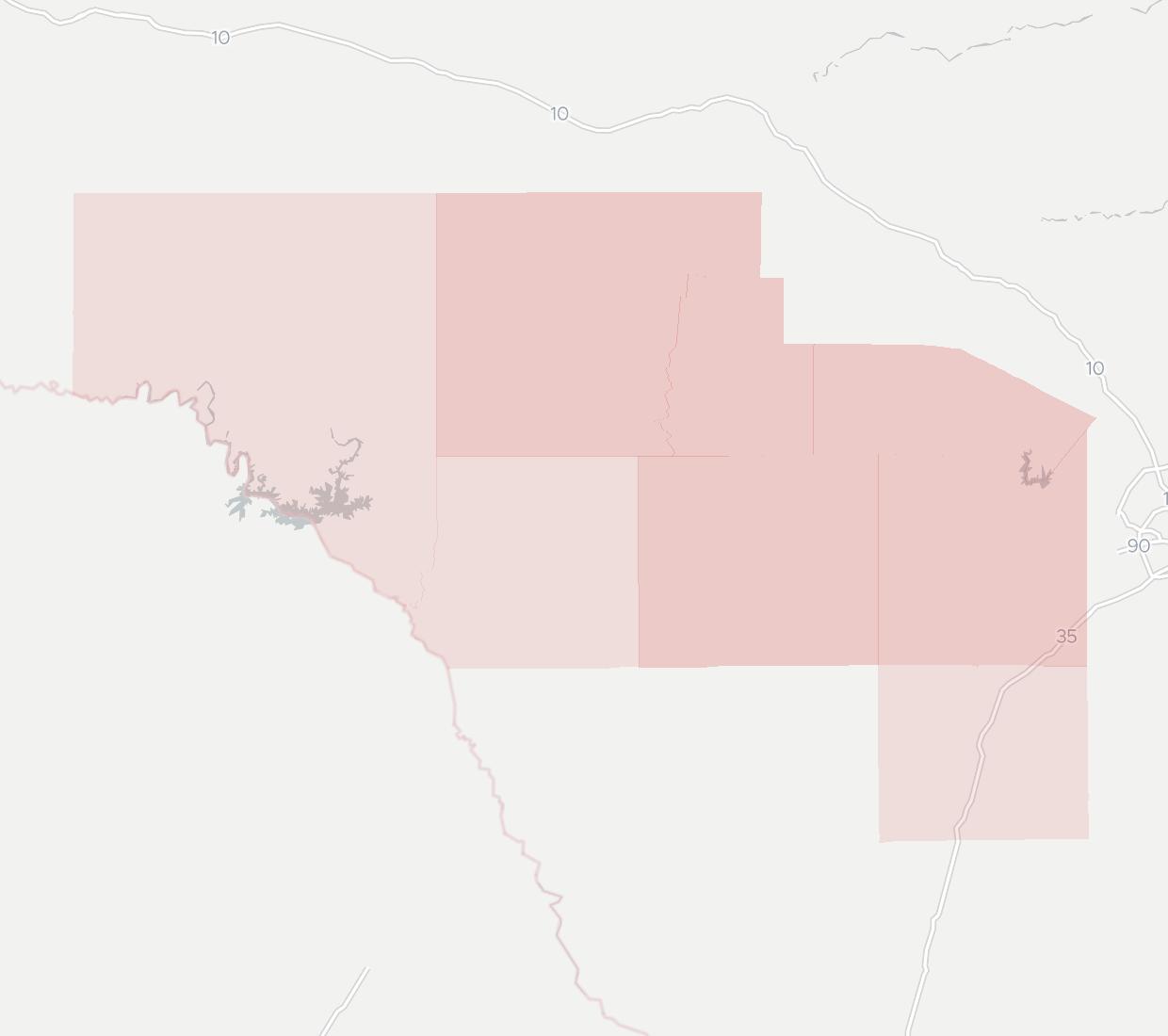 Southwest Texas Communications Coverage Map
