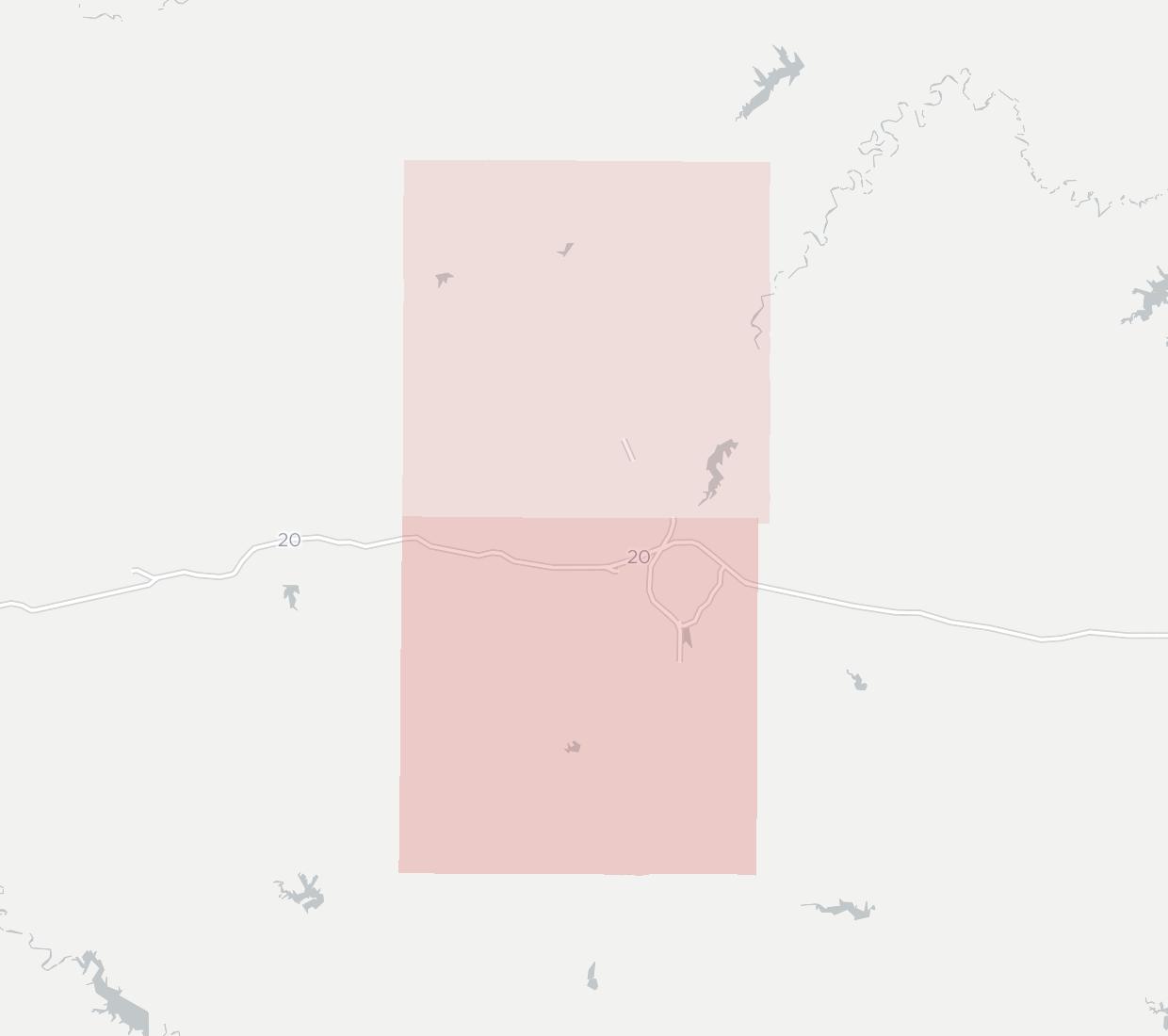 Taylor Electric Cooperative Coverage Map
