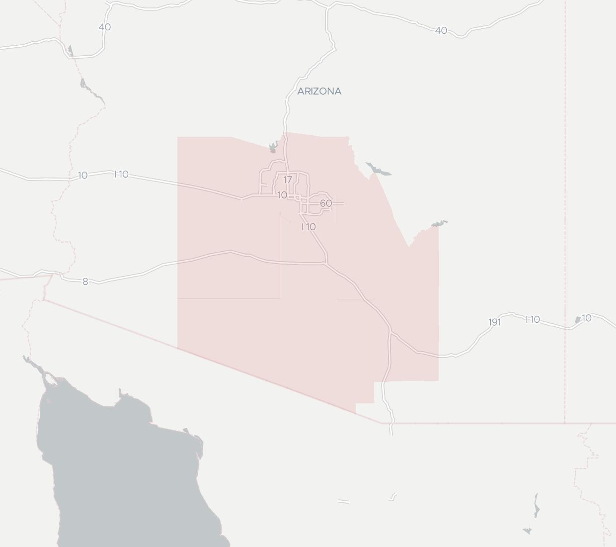 Tohono O'odham Utility Authority Availability Map. Click for interactive map