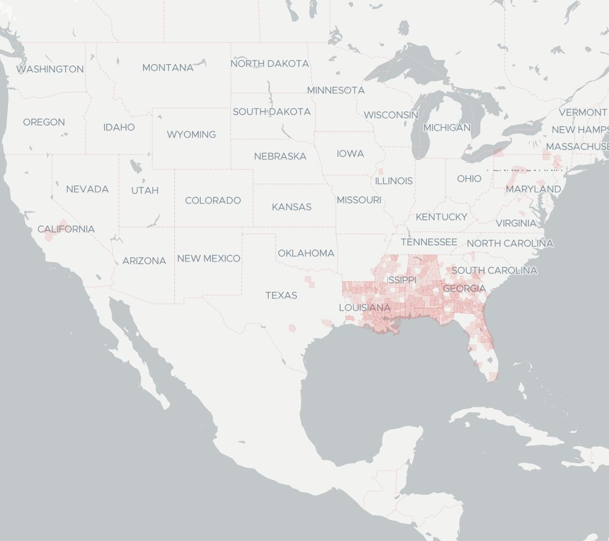 Uniti Fiber Coverage Map