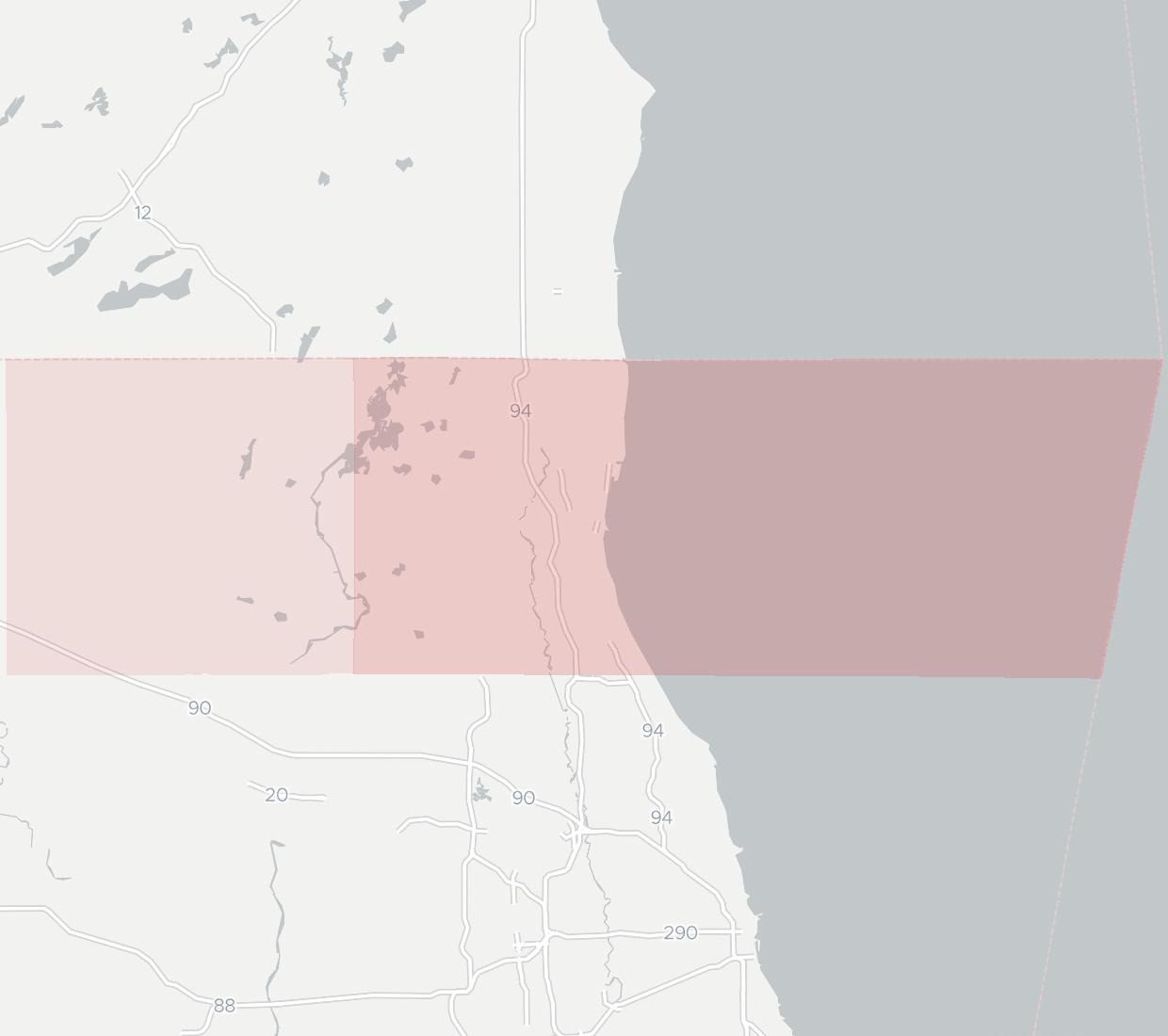 Unwired Coverage Map