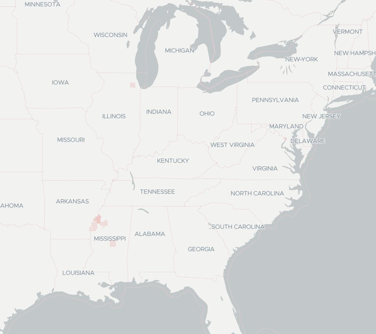Uplink Coverage Map