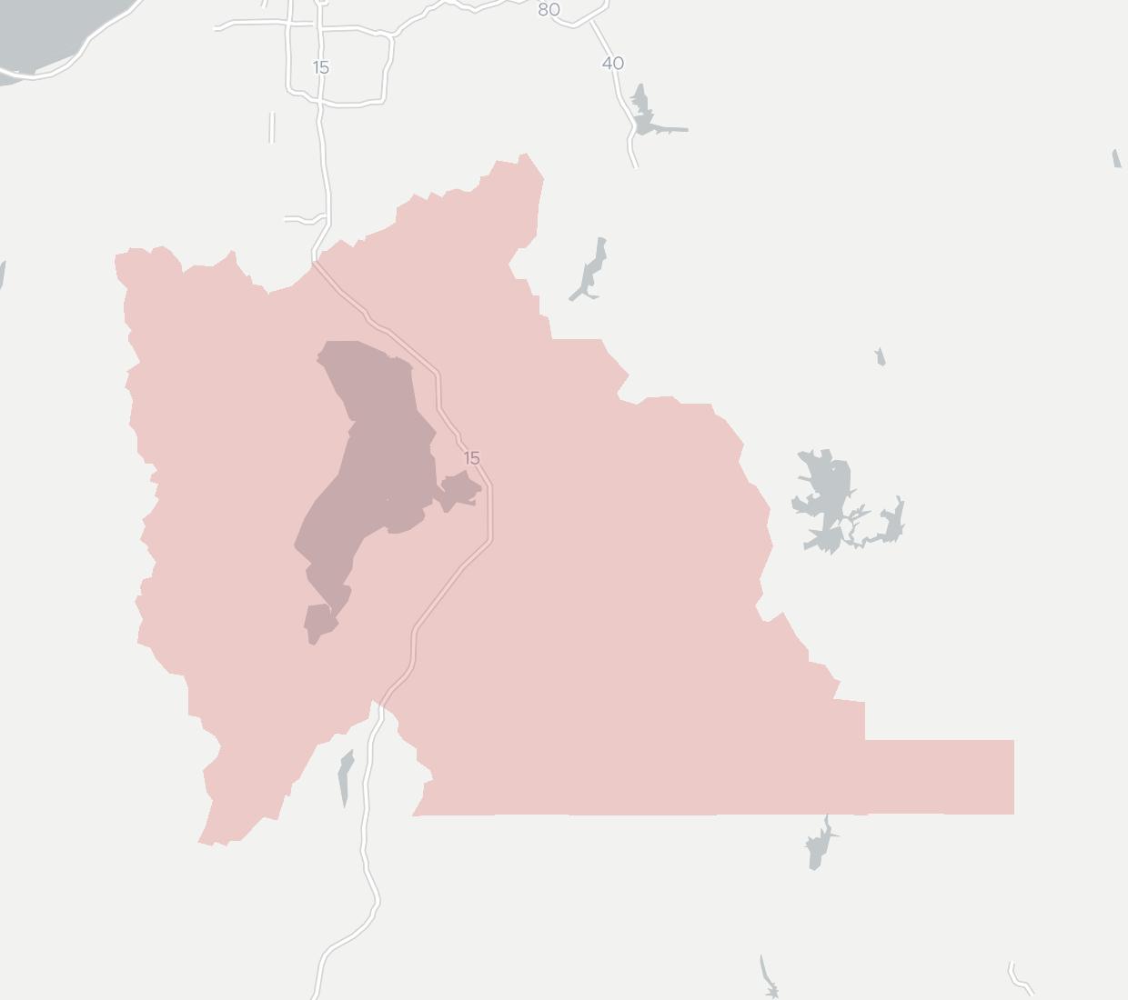 Wasatch Broadband Availability Map. Click for interactive map.