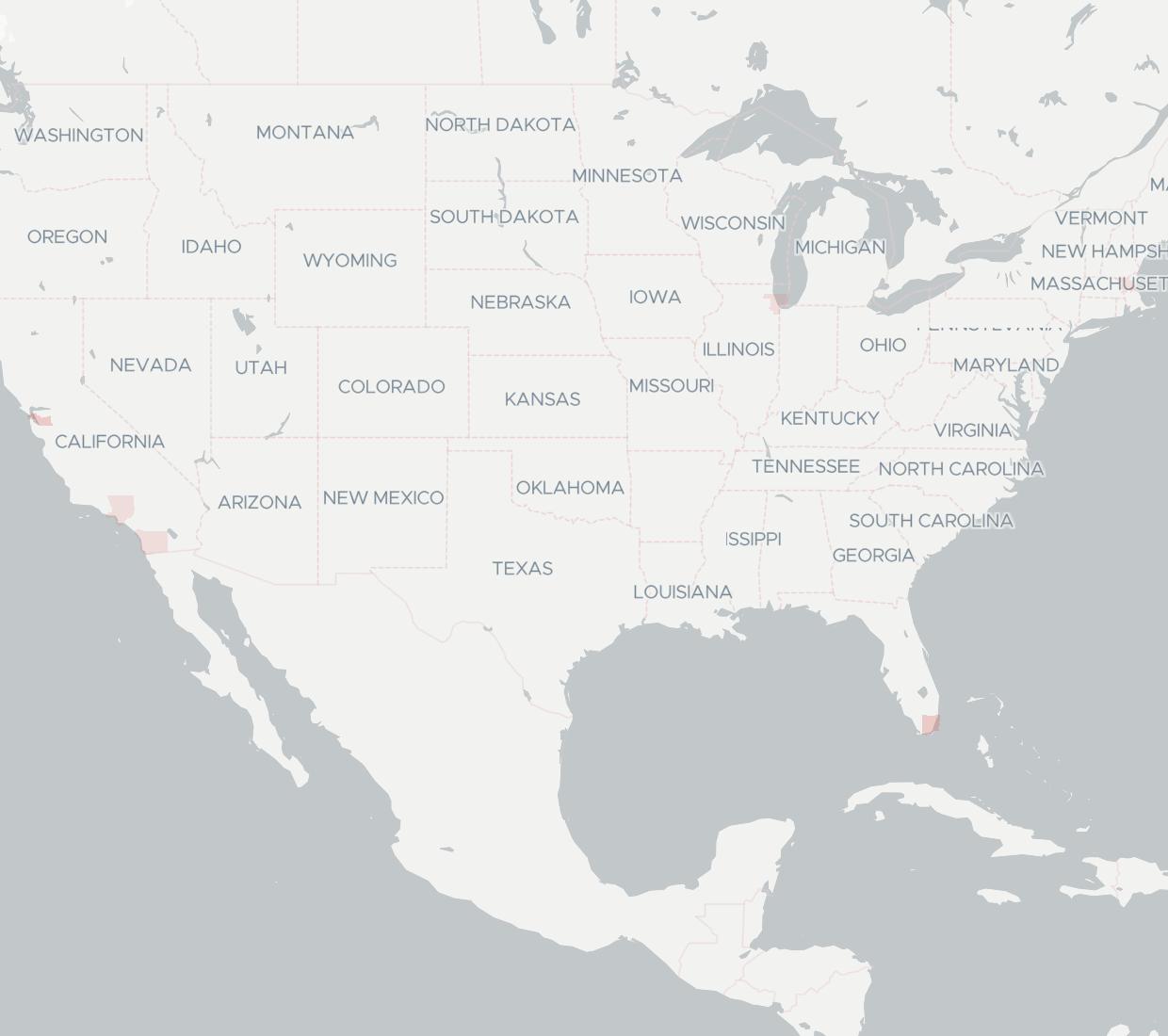 Google Fiber Webpass Availability Map. Click for interactive map.