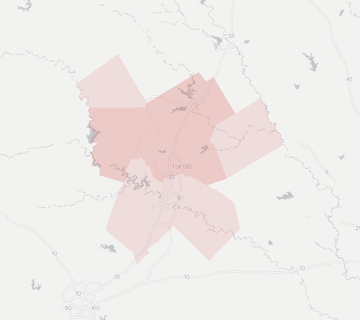 Western Broadband Availability Map. Click for interactive map