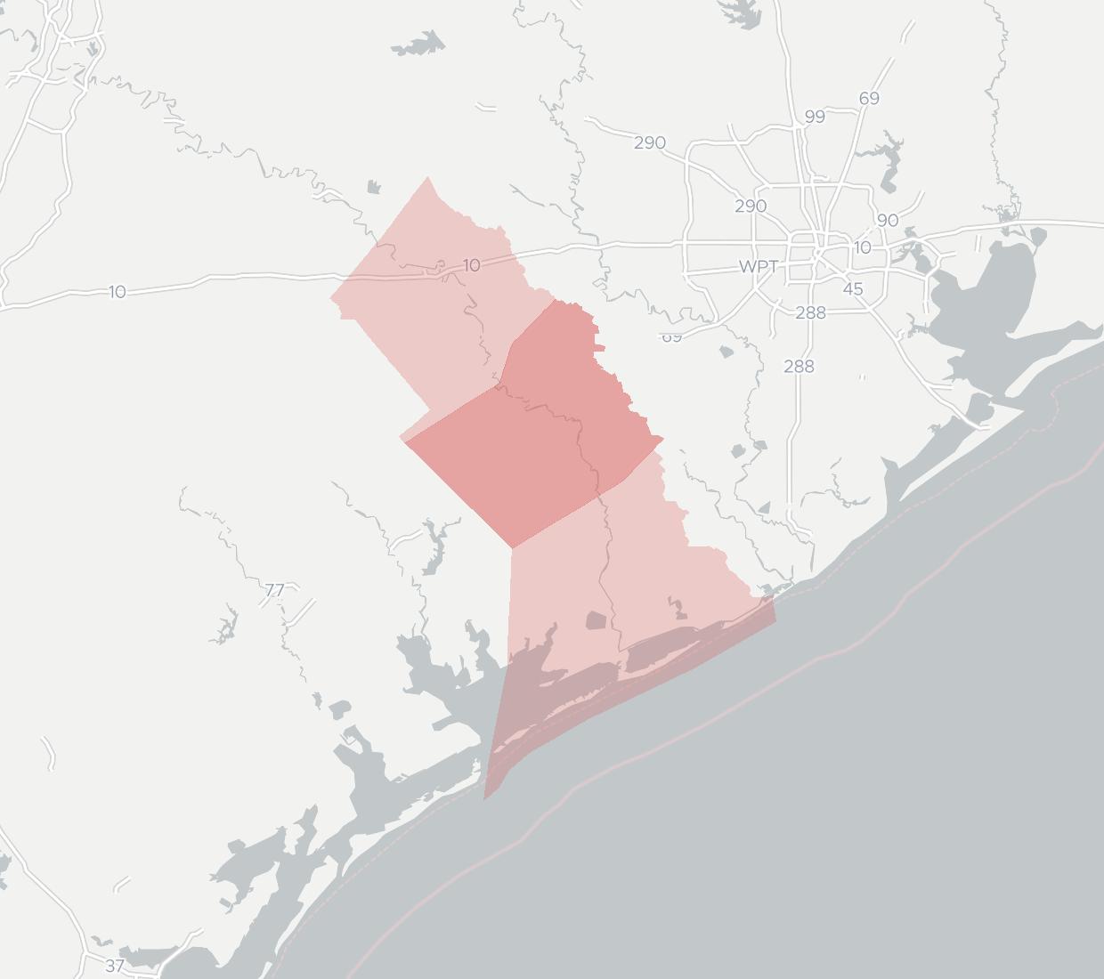Wharton County Electric Cooperative Availability Map. Click for interactive map