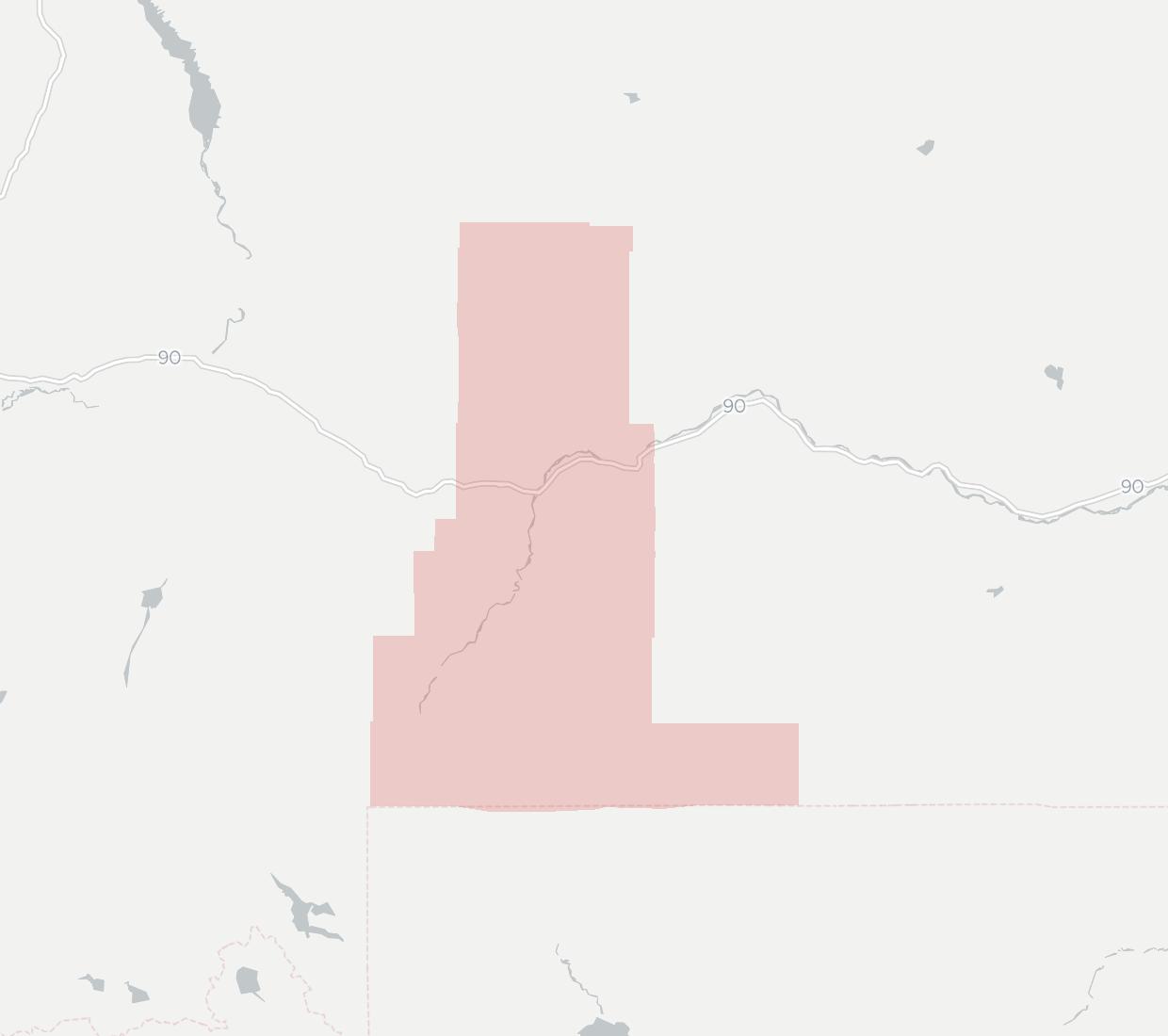 Yellowstone Media Design Coverage Map