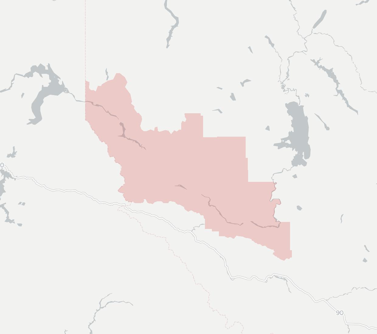 BigSky Networks Availability Map. Click for interactive map