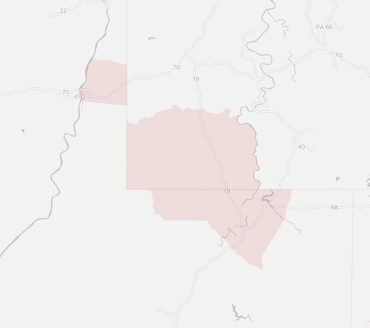 ClearFiber Coverage Map