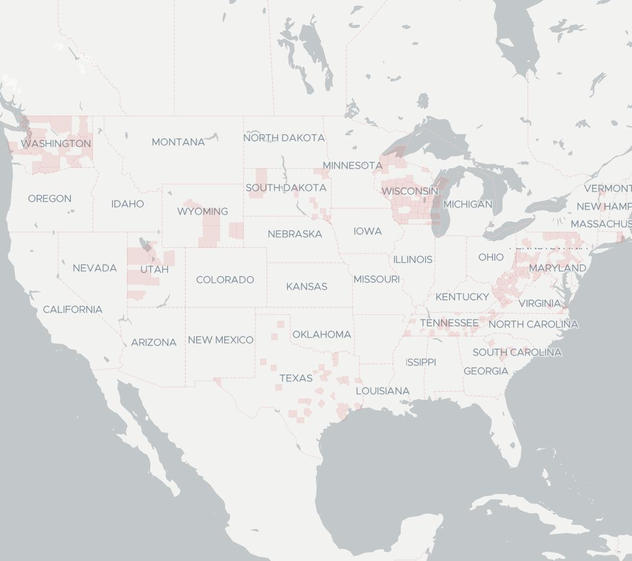 Webatron Internet Solutions Availability Map. Click for interactive map