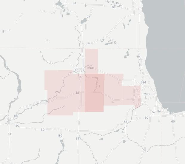 AirCell Availability Map. Click for interactive map