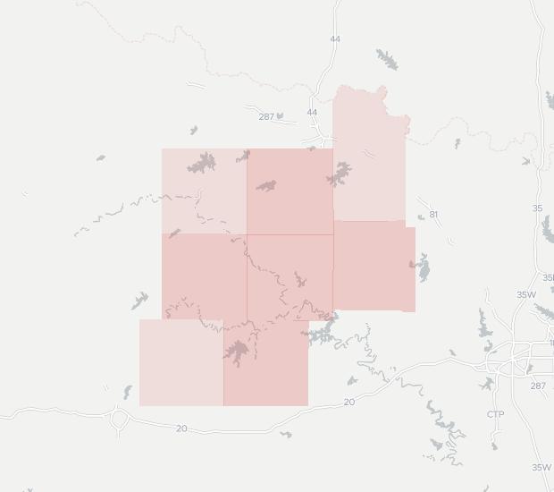Brazos Communications Availability Map. Click for interactive map