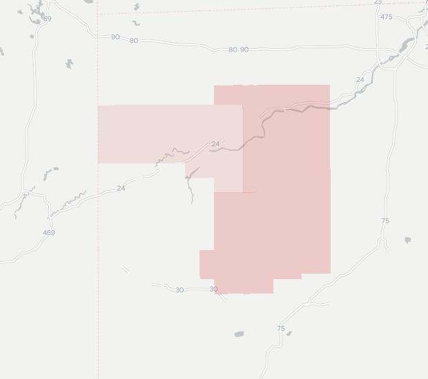 Benton Ridge Telephone Company Availability Map. Click for interactive map