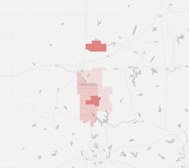 Chickasaw Telephone Company Availability Map. Click for interactive map