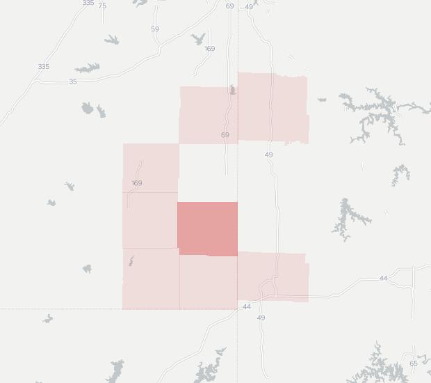 Craw-Kan Telephone Cooperative Availability Map. Click for interactive map