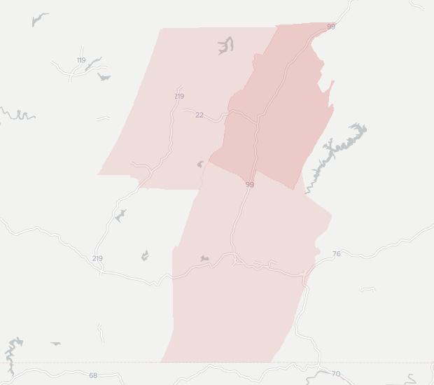 Crowsnest Broadband Availability Map. Click for interactive map