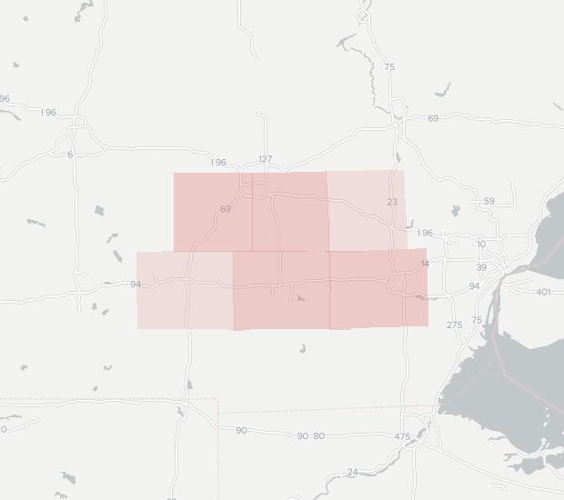 Great Lakes High Speed Availability Map. Click for interactive map