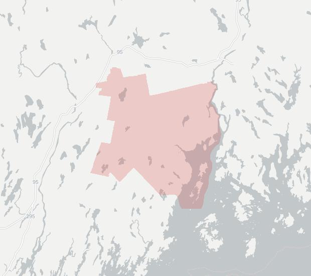 Islesboro Municipal Broadband Availability Map. Click for interactive map