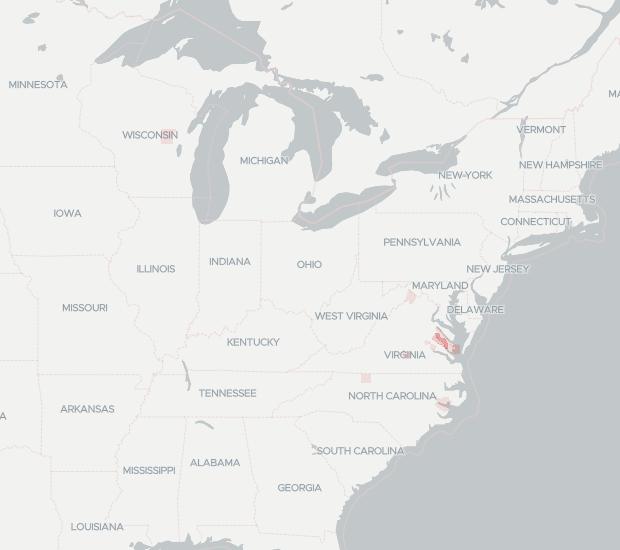 KQVA.net Availability Map. Click for interactive map