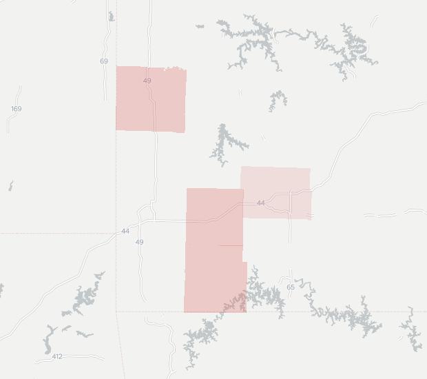 Missouri Telecom Availability Map. Click for interactive map