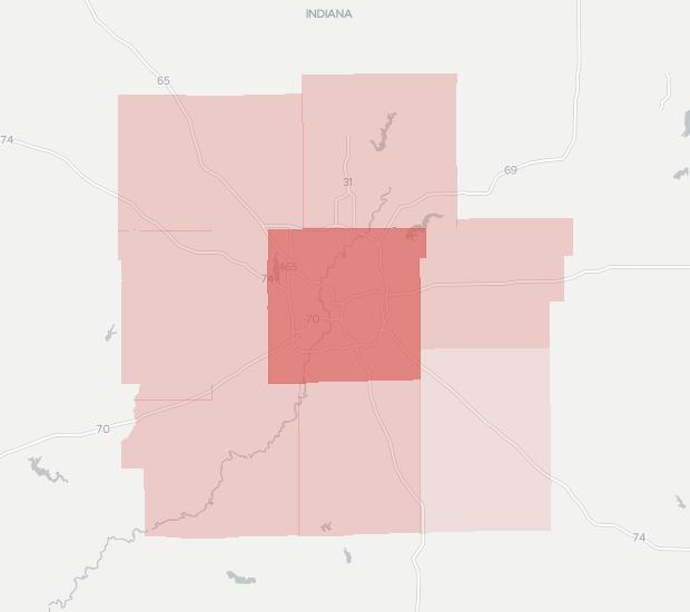 On-Ramp Indiana Availability Map. Click for interactive map.