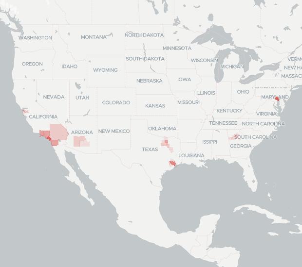 One Ring Networks Availability Map. Click for interactive map