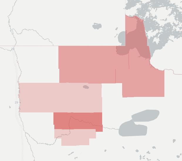 Sjoberg's Availability Map. Click for interactive map.