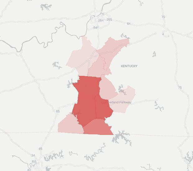 South Central Rural Telephone Availability Map. Click for interactive map