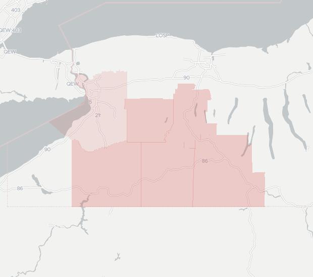 Southern Tier Wireless Availability Map. Click for interactive map.