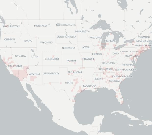 Spectrotel Availability Map. Click for interactive map.