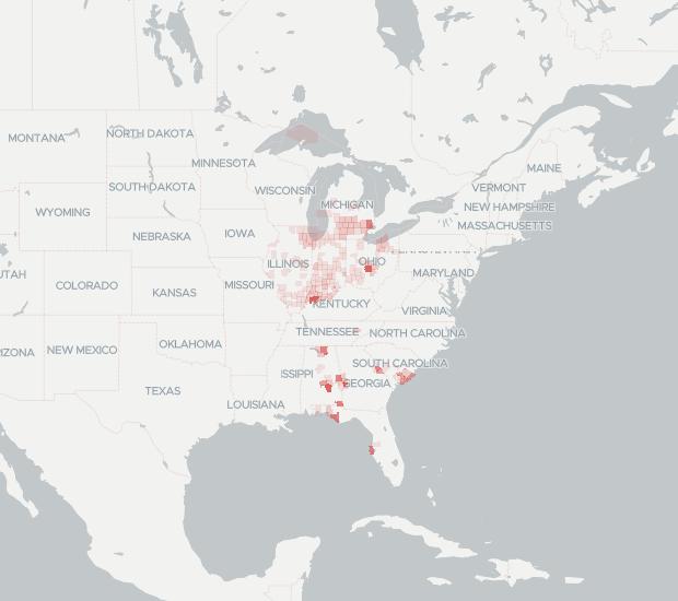WOW! Availability Map. Click for interactive map.