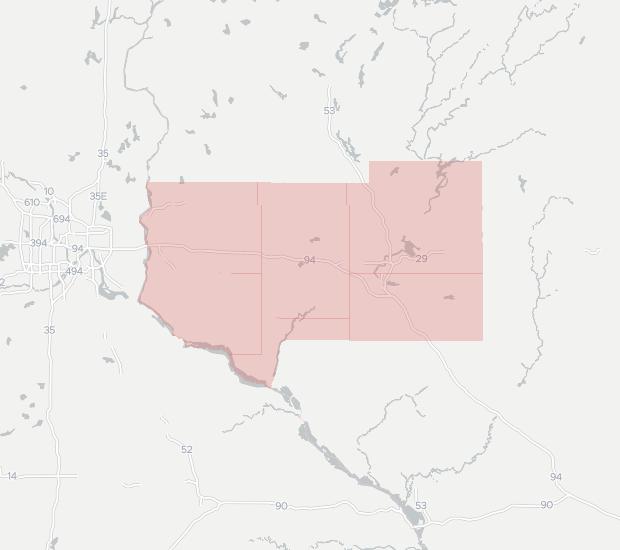 West Wisconsin Telcom Availability Map. Click for interactive map