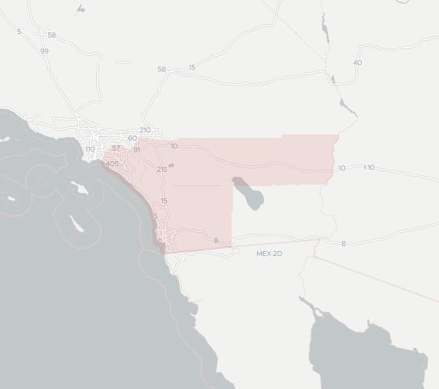 Coastinet.com Availability Map. Click for interactive map