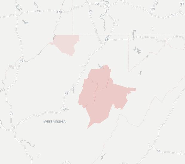 Lynx WV Availability Map. Click for interactive map