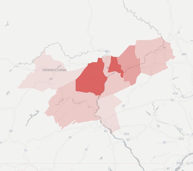 Susquehanna Broadband Availability Map. Click for interactive map