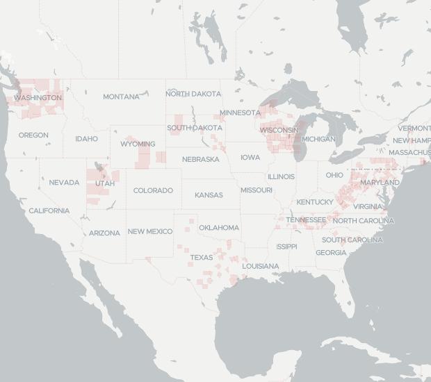 Webatron Internet Solutions Availability Map. Click for interactive map