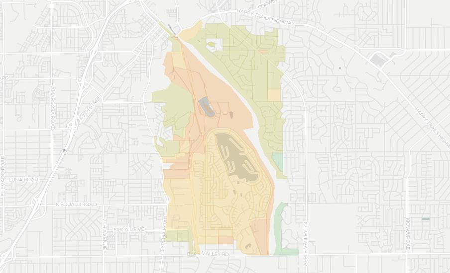 Spring Valley Lake, CA Providers (940 Mbps)