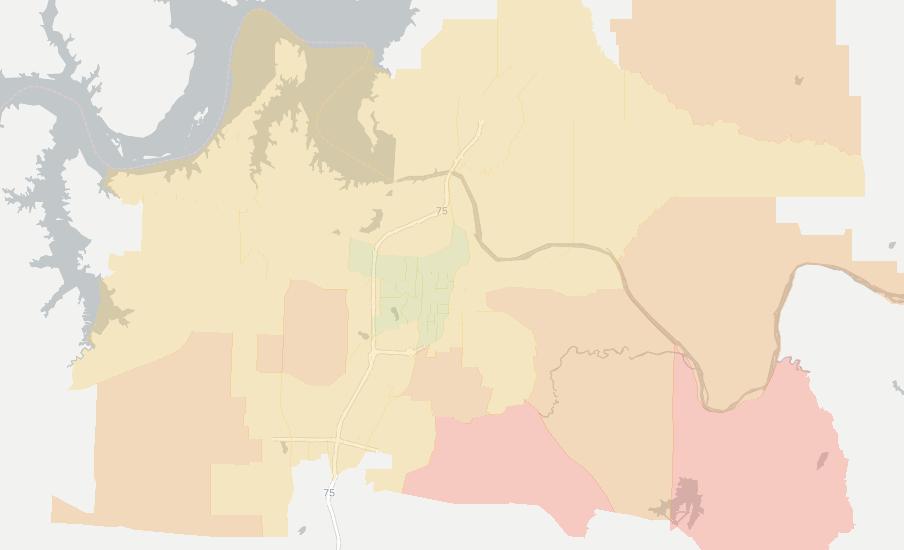 Denison Tx Zip Code Map United States Map